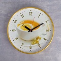 Часы настенные круглые Чай с лимоном 2584182