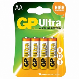 Батарейка GP Ultra + Alkaline LR06 1.5V