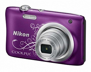 Цифровой фотоаппарат Nikon Coolpix A100 Purple Artline