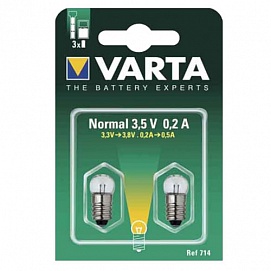 Лампа криптоновая для фонаря Varta 3.5V 0.2A 714