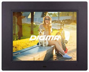 Цифровая фоторамка DIGMA PF-833 black