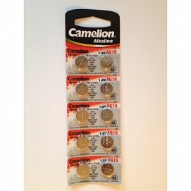 Батарейка Camelion G13 LR44 LR1154 для часов